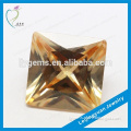 Square Cut Synthetic L-Champagne Loose Gemstone Market Prices